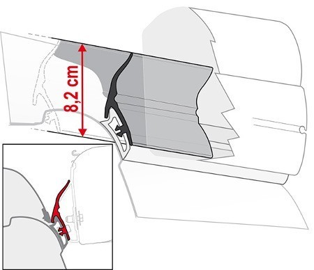 Fiamma Kit Rain Guard VW California