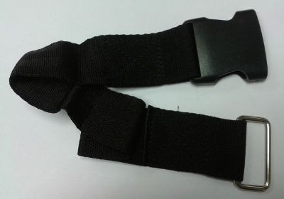 Fiamma Tie Down S Female Buckle Strap - Black