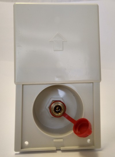 Gas BBQ Point Outlet Box and Lid