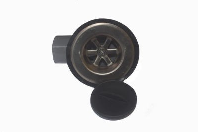Sink Waste Angled 1 1/4" to 28mm Waste Pipe