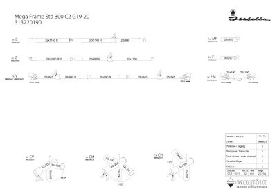 Isabella Mega Frame 300 Standard C2 19/20 MegaFix