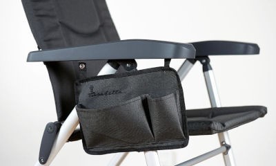 Isabella Sidepocket for Chairs, Dark Grey