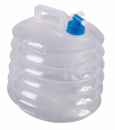 Sunncamp 15 Litre Zig Zag Collapsible Water Jug - With Tap