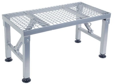 Kampa Dometic Grid Single Folding Step - Steel