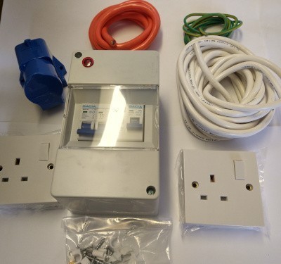 Mains Installation Kit - 2 Socket