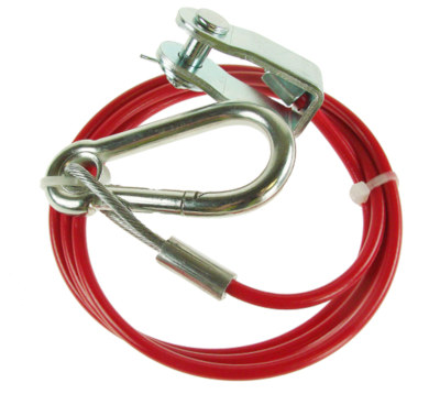Maypole Plastic Coated Breakaway Cable - 3mm Clevis Fixing