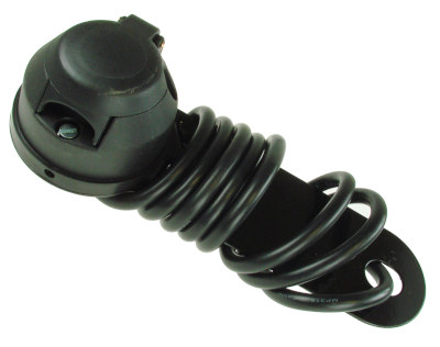 Maypole 7 Pin Pre-wired Socket - 12N Black