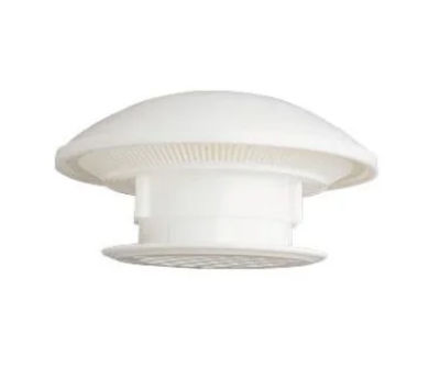 Mushroom Vent 22mm-54mm White