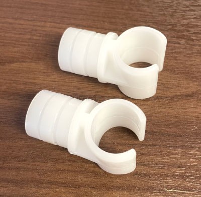 22mm Pole End 'C' Clip - Pack of 2