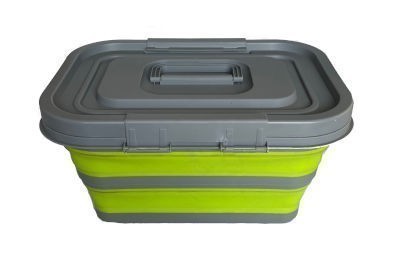 Summit Pop 18L Folding Cool Box Lime / Grey Seconds