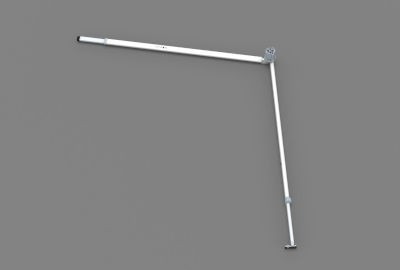 Right Hand Leg / Rafter Assembly - Caravanstore 255 2013