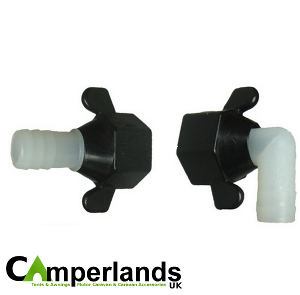 Shurflo Water Pump Connectors 1/2" BSP to 1/2 Hose
