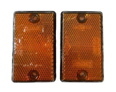 Side Reflector - Rectangle Stick On (Pair)