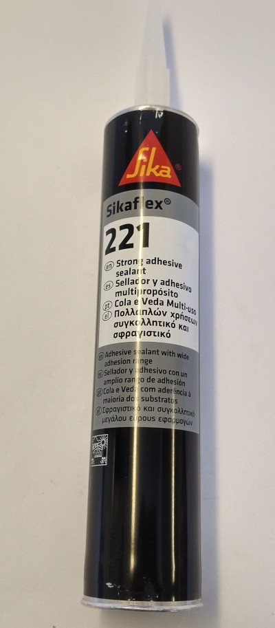 Sikaflex 221 Adhesive Sealant - 310ml White