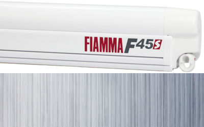 Fiamma F45 S 230 - Polar White / Royal Blue