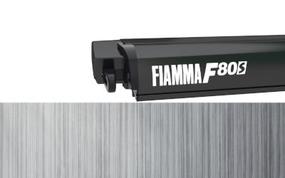 Fiamma F80S 370 - Deep Black / Royal Grey