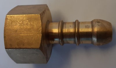 Straight Adapter 3/8" Female to Nozzle