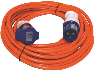 Caravan Mains Electric Hookup Lead - 10m Streetwize