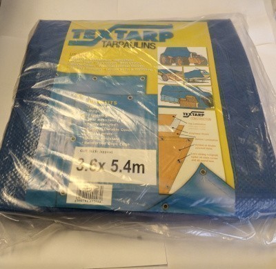 Textarp Tarpaulin 3.6 x 5.4m