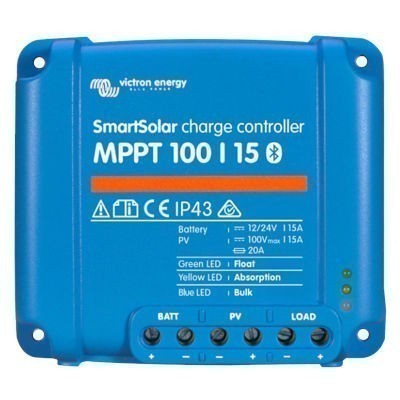 Victron 100/15 Smart Solar MPPT Charge Controller 15A 