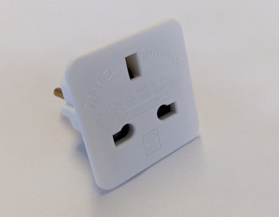 W4 Travel Adapter - UK Plug to Euro Socket	