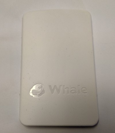 Whale Sliding Socket Lid - White