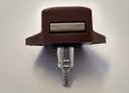 Push Lock Mini Brown - Single Spindle