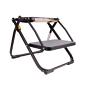 HTD Folding Steel Double Step - Matte Black