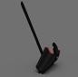 Fiamma Rail Premium Fat Bike Right Chock and Strap