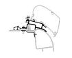 Thule Omnistor 6300 Adapter Roof Renault Master | Opel Movano 1998-2010