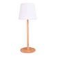 Vechline Shine Rechargeable Lamp Wood Effect