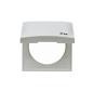 Berker Single Socket Frame With Lid White