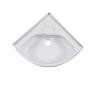 Corner Sink Bowl White 14" x 14"