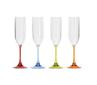 Assorted Colours Prosecco Flute