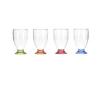 Pack Of 4 Juice Glasses Assorted Colours