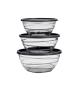 3pc Acrylic Food Containers