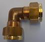 Gas Pipe Elbow Coupling - 3/8"