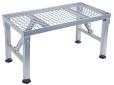 Kampa Dometic Grid Single Folding Step - Steel