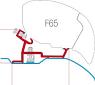 Fiamma F65 / F80 Kit Ducato Super long After 06/2006