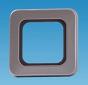 C-Line 1 Way Face plate with Surround - Gun Metal