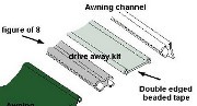 Drive-away Fixing Kit - 6mm to 4mm (240cm)