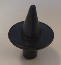 Spiked Flanged Pole Foot 19mm
