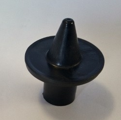Spiked Flanged Pole Foot 22mm