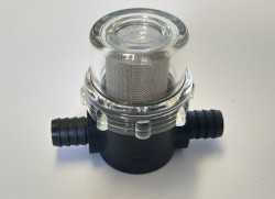 Shurflo Strainer - 1/2" to 1/2" Barb