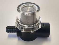 Shurflo Strainer 1/2" Barb to 1/2" NPSM