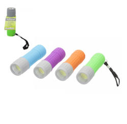 3W LED Rubber Pocket Torch