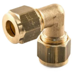 8mm Gas Pipe Elbow Coupling