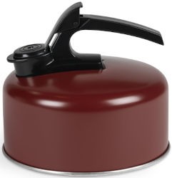 Kampa Dometic Billy Whistling Kettle 2L - Ember Red