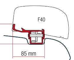 Fiamma Kit F40 Van VW T5 / T6 - RH