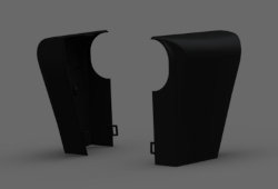 Fiamma Kit Upper Bracket Cover Carry Bike Crafter